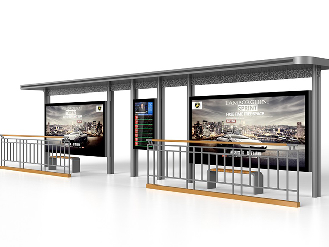 江西鷹潭公交候車亭