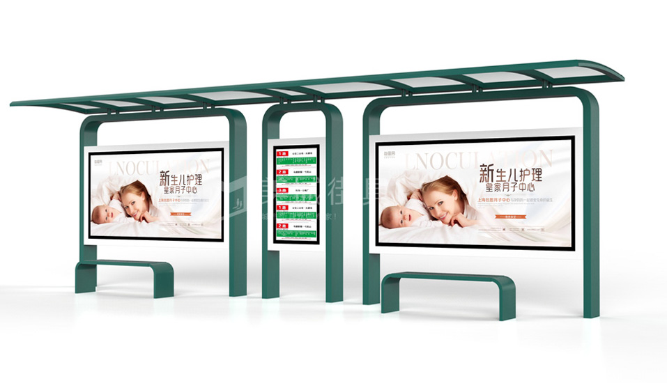 公交站臺(tái)候車(chē)亭 公交站臺(tái)候車(chē)亭